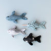 US stockist of Tara Treasures set of 4 felt ocean marine mammals.
