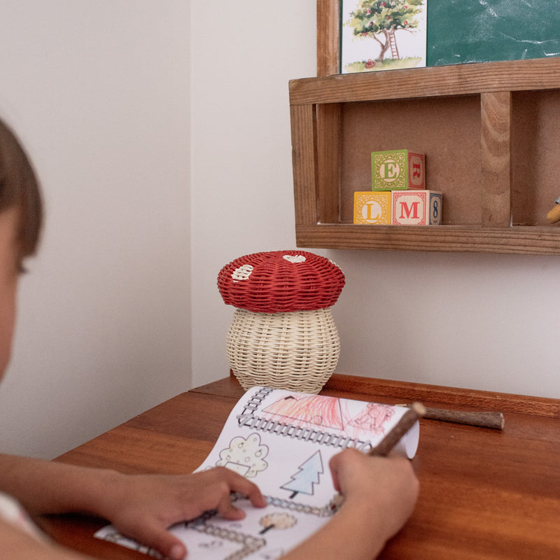 US stockist of Olli Ella's Red Porcini Basket