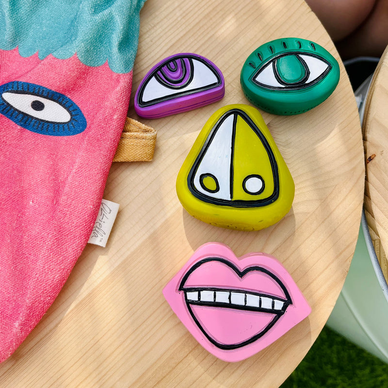US stockist of Olli Ella's Loopy Lucy Tubbles Funspressions Sensory Stones