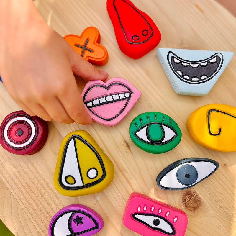 US stockist of Olli Ella's Silly Sam Tubbles Funspressons Sensory Stones