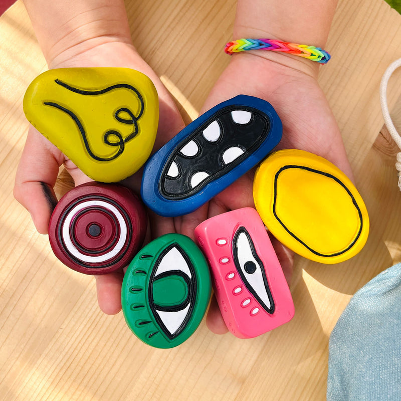 US stockist of Olli Ella's Silly Sam Tubbles Funspressons Sensory Stones