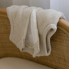 US stockist of Five O'Six's Knit Sherpa Vest - Oatmeal Speckle