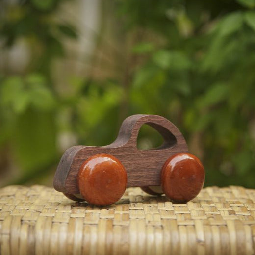 US stockist of Fair & Green's Light Brown Vintage Car