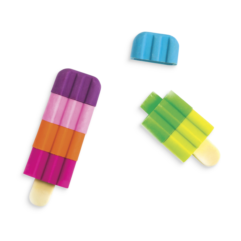 Stockist of Ooly's Rainbow desk pals happy pack.
