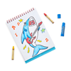 Stockist of Ooly's cute doodle world standing sketchbook.  Features 45 perforated pages of 8 x 10 120 gsm acid free white paper.  Cover has colorful doodles accented with glitter on it.