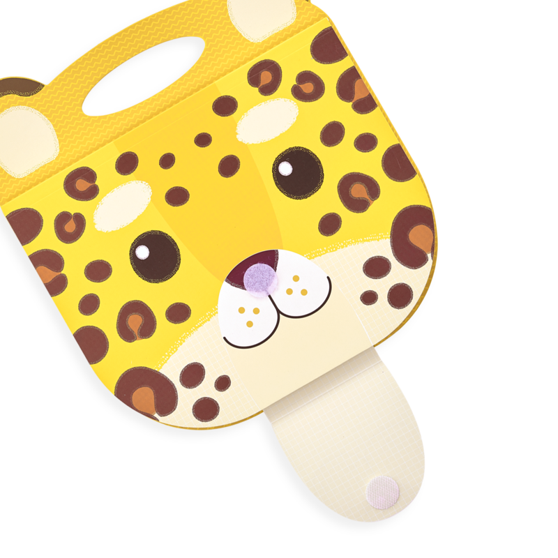 Stockist of Ooly's leopard carry along sketch book.