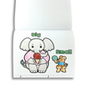 Stockist of Ooly's "My First Opposite Toddler Color-in Book