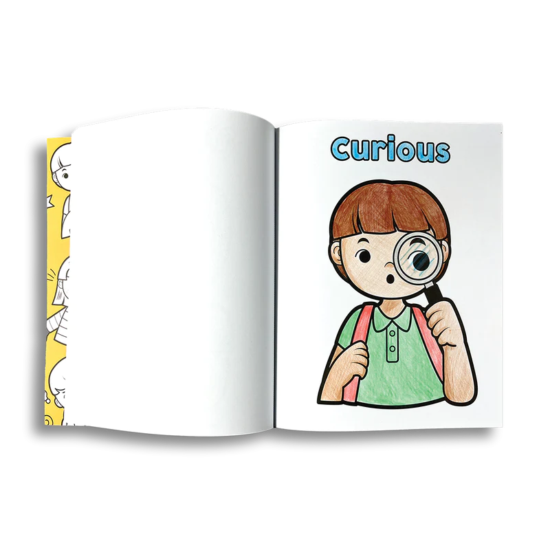Stockist of Ooly's My First Feelings Toddler Color-in Book