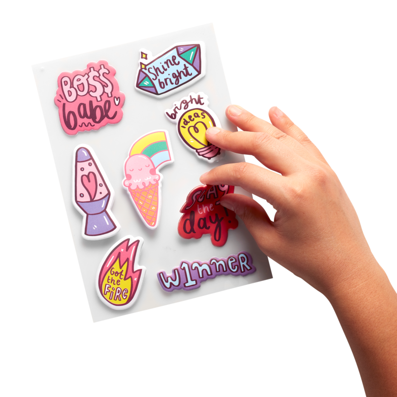 Stockist of Ooly's Wanderlust Sticker Stash. Over 200 stickers including vinyl, puffy and paper stickers.
