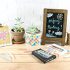Stockist of Ooly's set of 12 Chalk-O-Rama dustless chalk crayons. Twist up barrel in 12 classic colors.