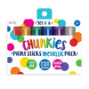 Stockist of Ooly's set of 6 Chunkies Metallic paint sticks.