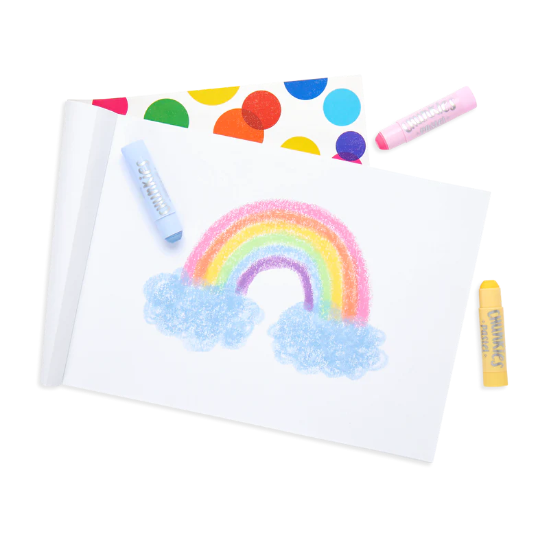 Stockist of Ooly's set of 6 Chunkies Pastel Paint sticks
