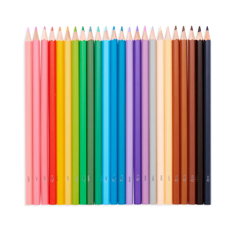 Stockist of Ooly's Set of 24 Color Together Colored Pencils
