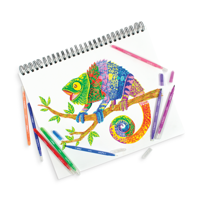 US stockist of Ooly's Switch-Eroo Color Changing Markers.  Set of 12.