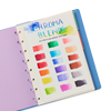 Stockist of Ooly's set of 18 Chroma Blends Watercolor Brush Markers.