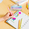 Stockist of Ooly's set of 10, color lustre metallic brush markers.