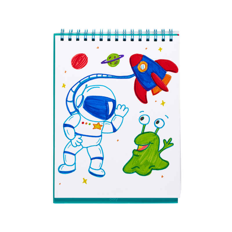 Stockist of Ooly's set of 8 washable Mighty Mega Markers in classic colors.