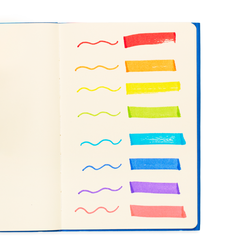 Stockist of Ooly's set of 8 washable Mighty Mega Markers in classic colors.