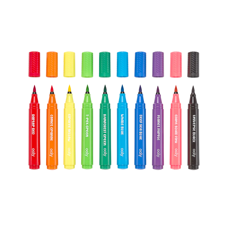 Stockist of Ooly's Big Bright Brush Markers