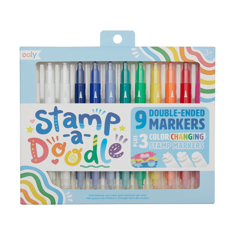 Stockist of Ooly's Stamp-A-Doodle Double Ended Markers