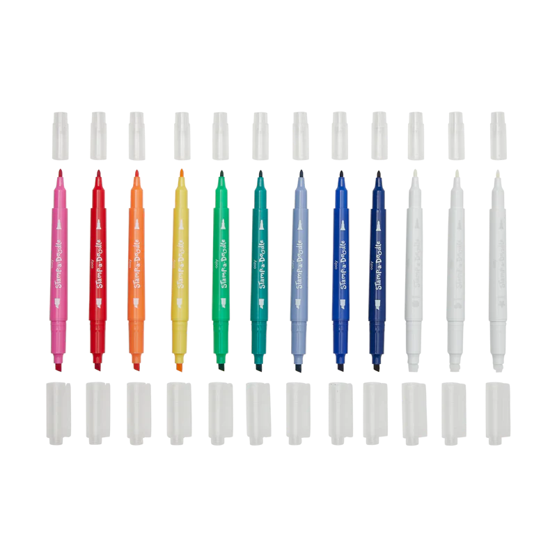 Stockist of Ooly's Stamp-A-Doodle Double Ended Markers