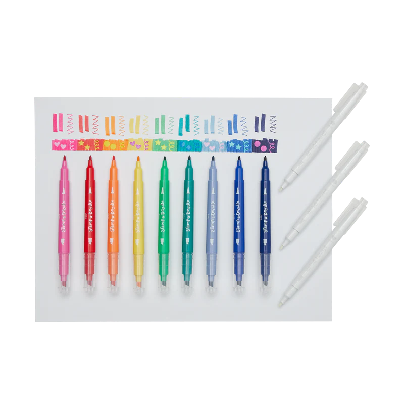 Stockist of Ooly's Stamp-A-Doodle Double Ended Markers