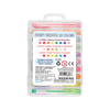 Stockist of Ooly's set of 20 Mini Doodlers Fruity Scented gel pens. Features 10 glitter gel pens, 5 neon gel pens and 5 pastel gel pens.