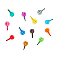 Stockist of Ooly's Rainbow desk pals happy pack.