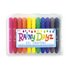 US stockist of Ooly Rainy Dayz Gel Crayons.  Contains set of 12 gel crayons that can write on glass surfaces, mirrors and paper!