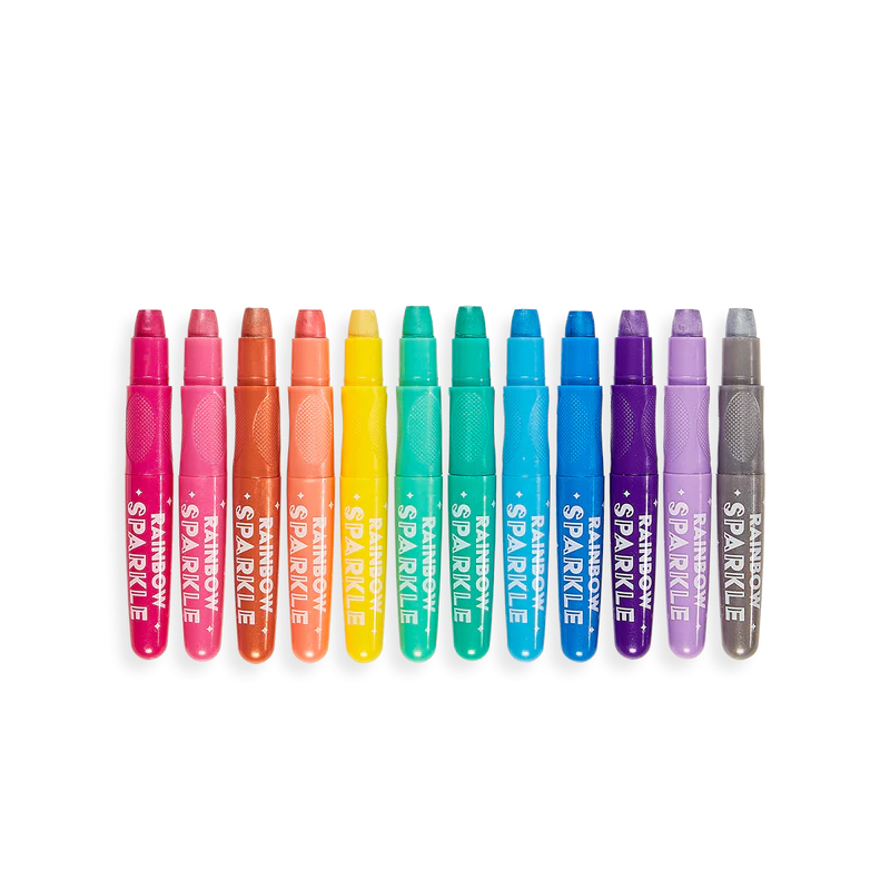 Stockist of Ooly's Rainbow Sparkle Metallic Watercolor Gel Crayons - Set of 12