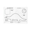 Stockist of Ooly's dinosaurs in space, mini traveller coloring and activity kit.