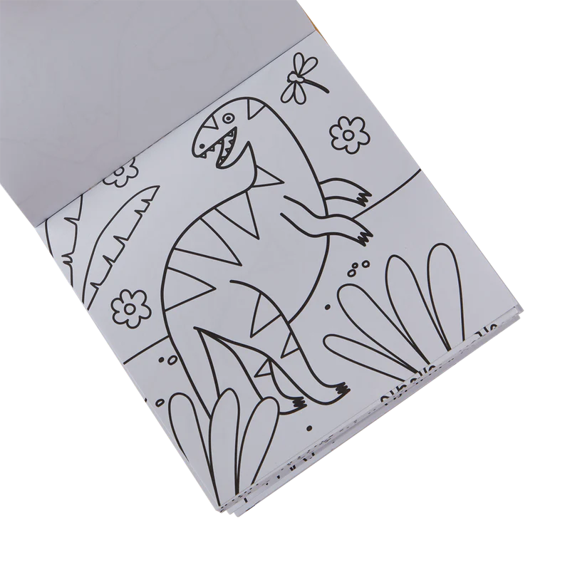 Stockist of Ooly's Carry Along Crayon & Coloring Book Kit - Dinoland