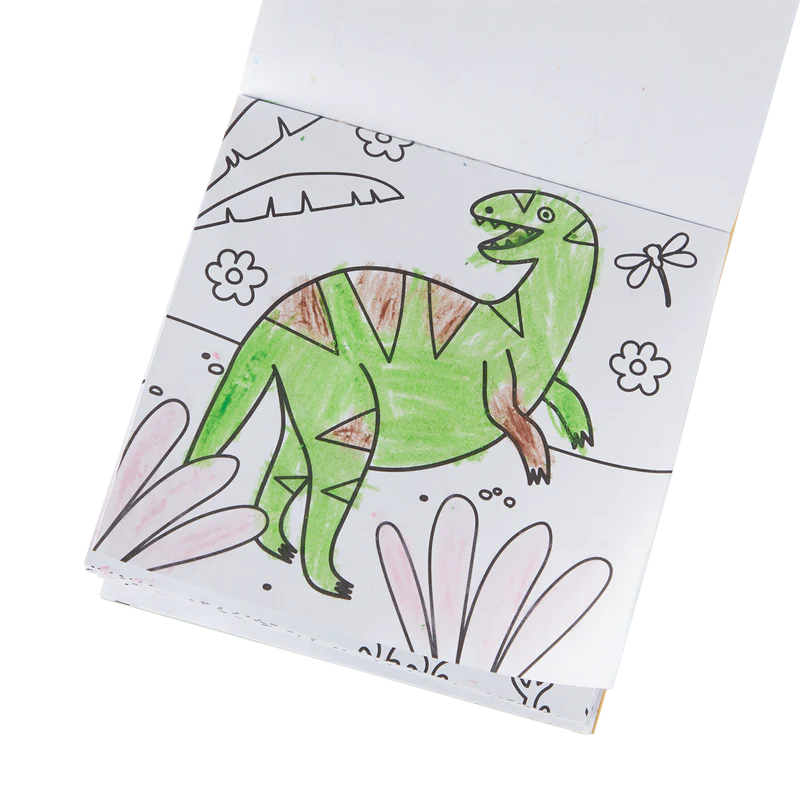 Stockist of Ooly's Carry Along Crayon & Coloring Book Kit - Dinoland