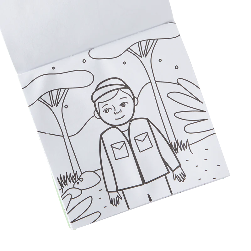 Stockist of Ooly's Carry Along Crayon & Coloring Book Kit - On Safari