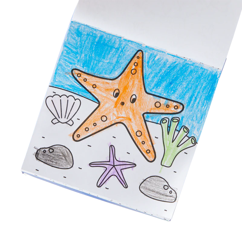 Stockist of Ooly's Carry Along Crayon & Coloring Book Kit - Sea Life
