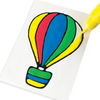 US stockist of Ooly's DIY Creatibles Window Cling Art Kit. Contains six colors and traceable designs.