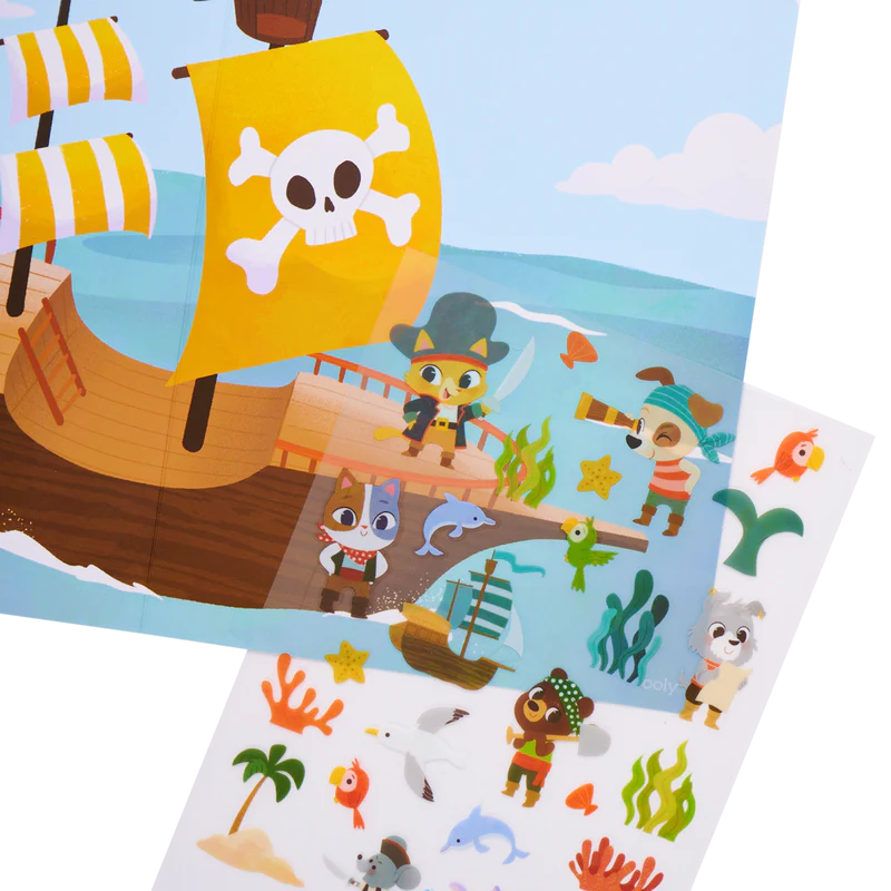 Stockist of Ooly's Set The Scene Transfer Sticker Magic - Ocean Adventure