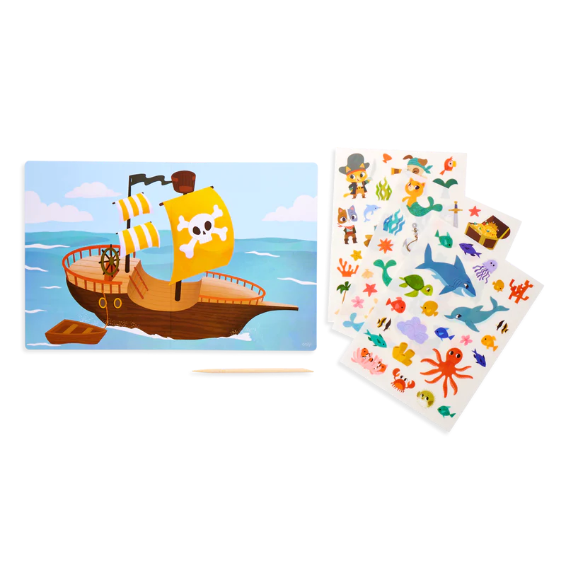 Stockist of Ooly's Set The Scene Transfer Sticker Magic - Ocean Adventure