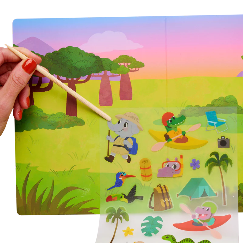 Stockist of Ooly's Set The Scene Transfer Stickers Magic - Jungle Journey