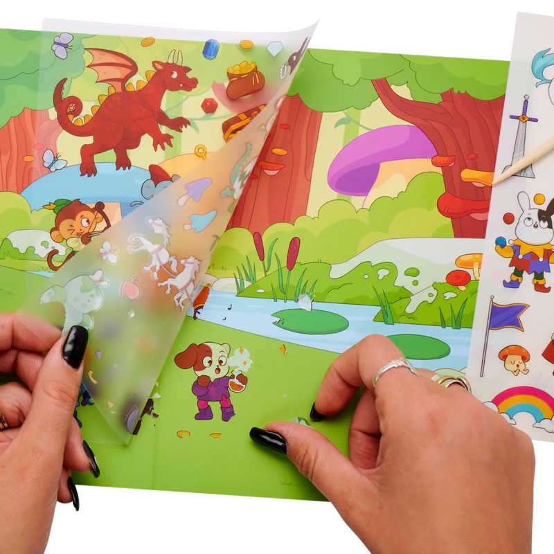Stockist of Ooly's Set the Scene Transfer Stickers Magic - Magical Forest
