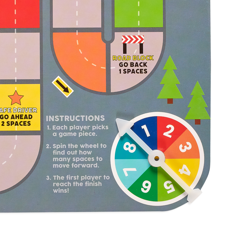 Stockist of Ooly's Play Again!  Mini on the go working wheels activity kit.