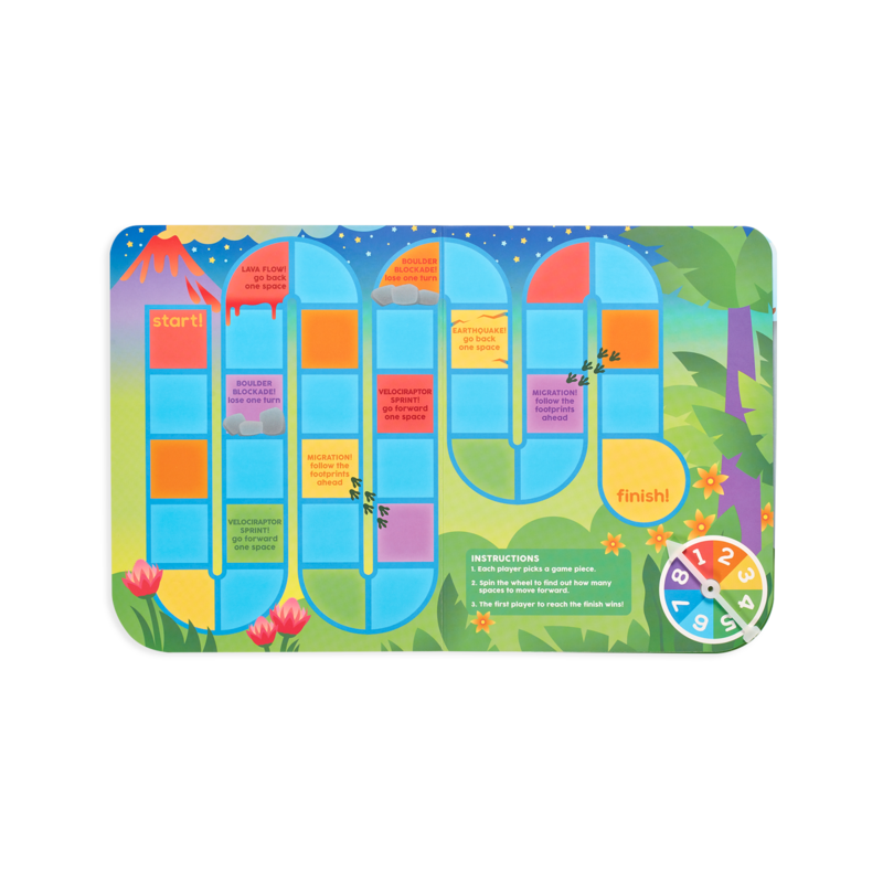 Stockist of Ooly's Play Again!  Mini on the go daring dinos activity kit.