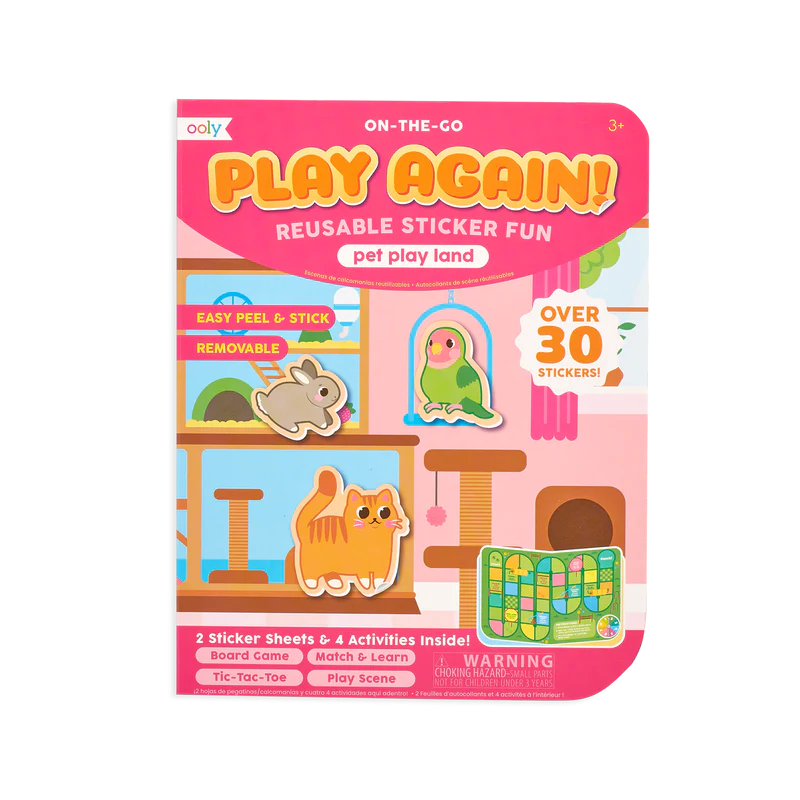 Stockist of Ooly's Play Again Mini Activity Ket - Pet Play Land