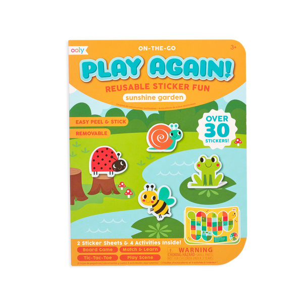 Stockist of Ooly's Play Again!  Mini on the go sunshine garden activity kit.