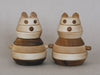 US stockist of Tateplota's handmade, wooden Cat Pyramid stacker.