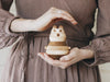 US stockist of Tateplota's handmade, wooden Cat Pyramid stacker.