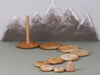 US stockist of Tateplota's handmade, wooden Pyramid stacker.