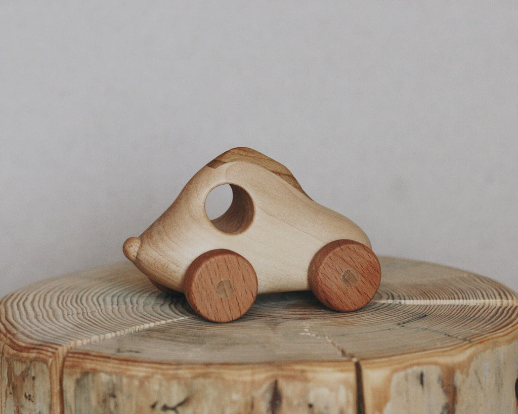 US stockist of Tateplota's handmade wooden Racing Car.