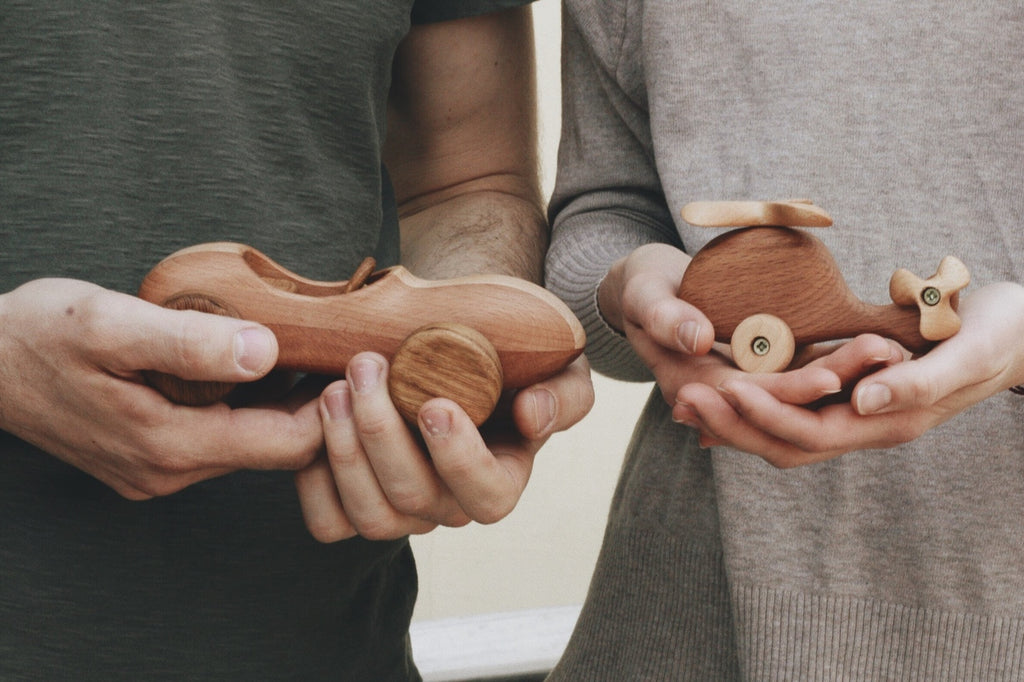 US stockist of Tateplota's handmade wooden Helicopter.