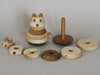 US stockist of Tateplota's handmade, wooden Cat Pyramid stacker.